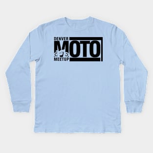 Denver Moto Meetup Kids Long Sleeve T-Shirt